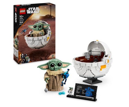Klocki LEGO® LEGO Star Wars 75403 Grogu w wózku